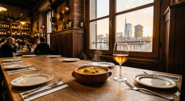 Vini bianchi strutturati per risotti raffinati: l'eccellenza è a Milano Garibaldi