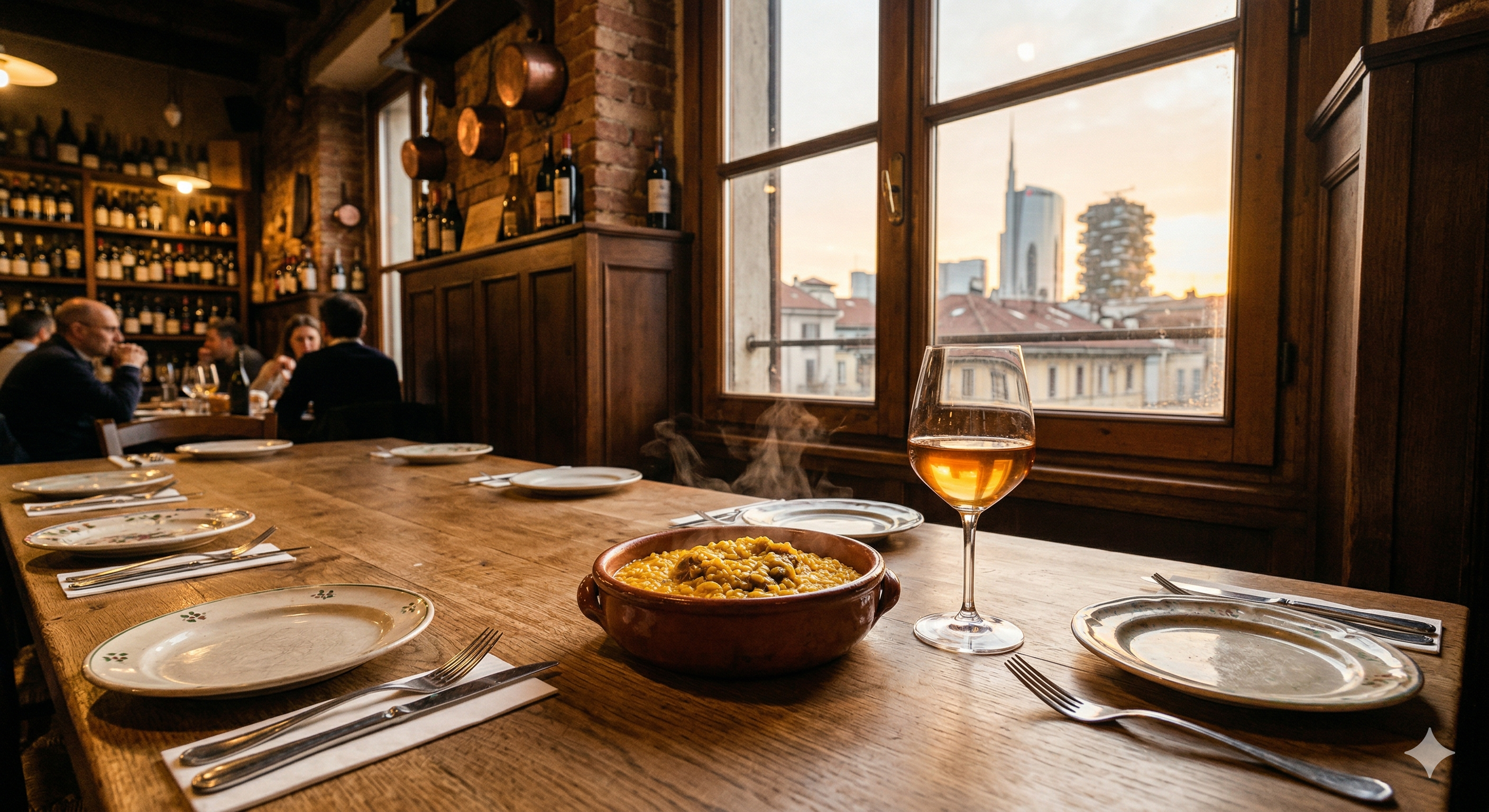 Vini bianchi strutturati per risotti raffinati: l'eccellenza è a Milano Garibaldi width=