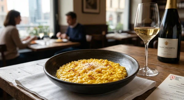 Il risotto alla milanese autentico: tra oro in pistilli e tradizione senza glutine