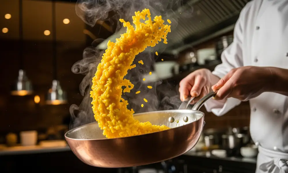 Come mantecare il risotto: la guida dello Chef di Taverna Guyot - Milano Garibaldi width=